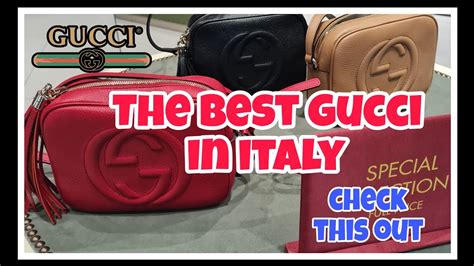 is gucci cheap in italy|is gucci cheaper in london.